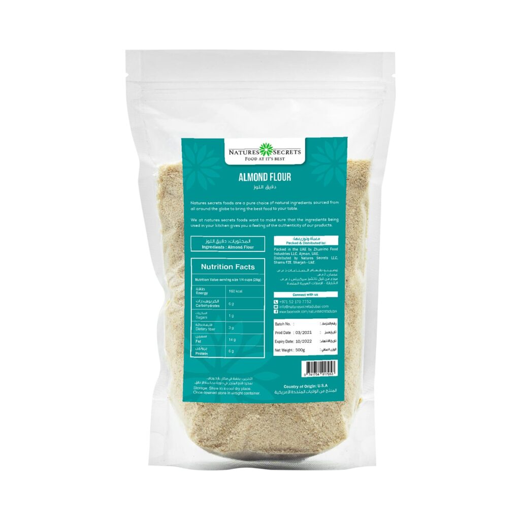 Almond flour in dubai natures secrets