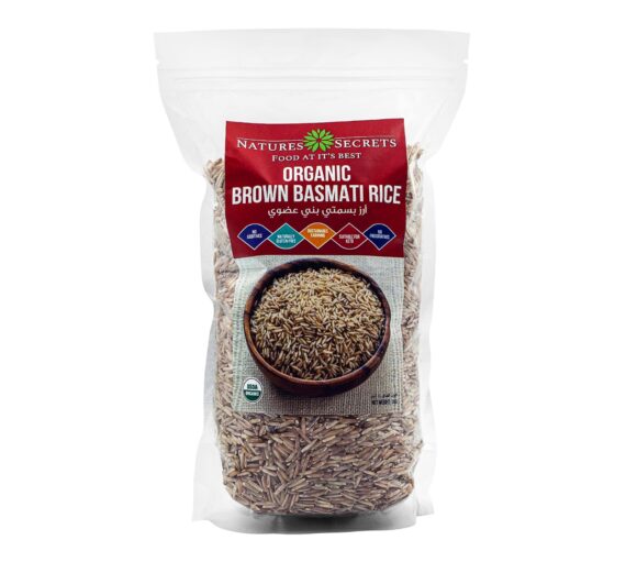 Organic Brown Basmati rice Dubai
